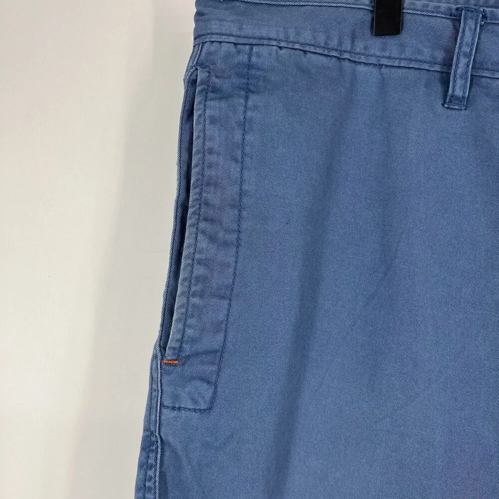 Tommy Bahama Chino Shorts Size 40 Mens Blue Relax Cotton Beach Preppy Golf Solid